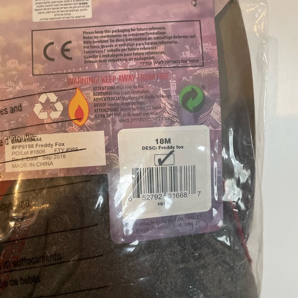 fox costume new size 18 months - Picture 4 of 5